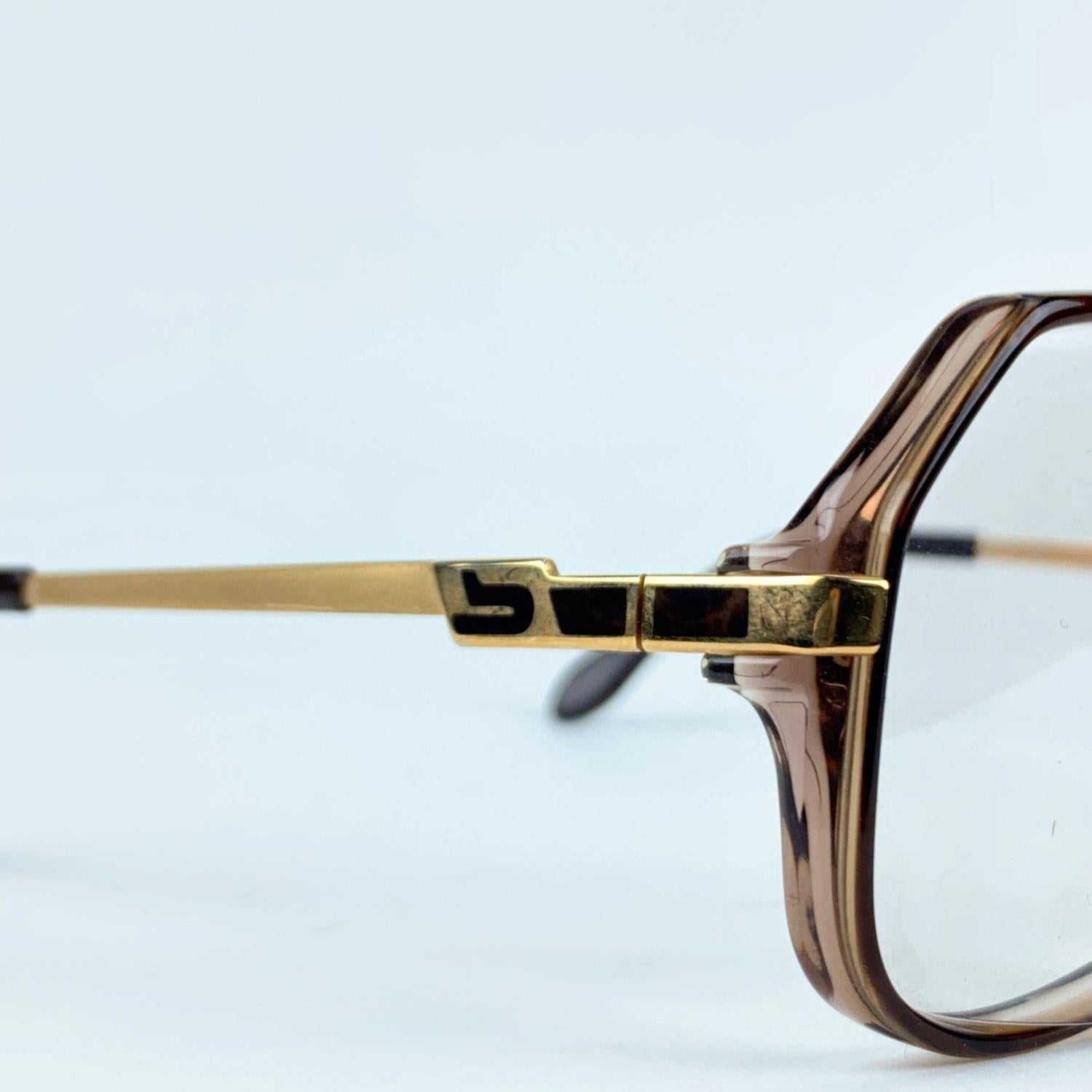 Cazal Vintage Gafas 625 Marrón Claro 56/17 140 mm Alemania Occidental Gris