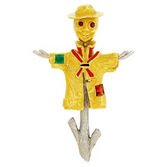 Broche espantapájaros Cazzaniga