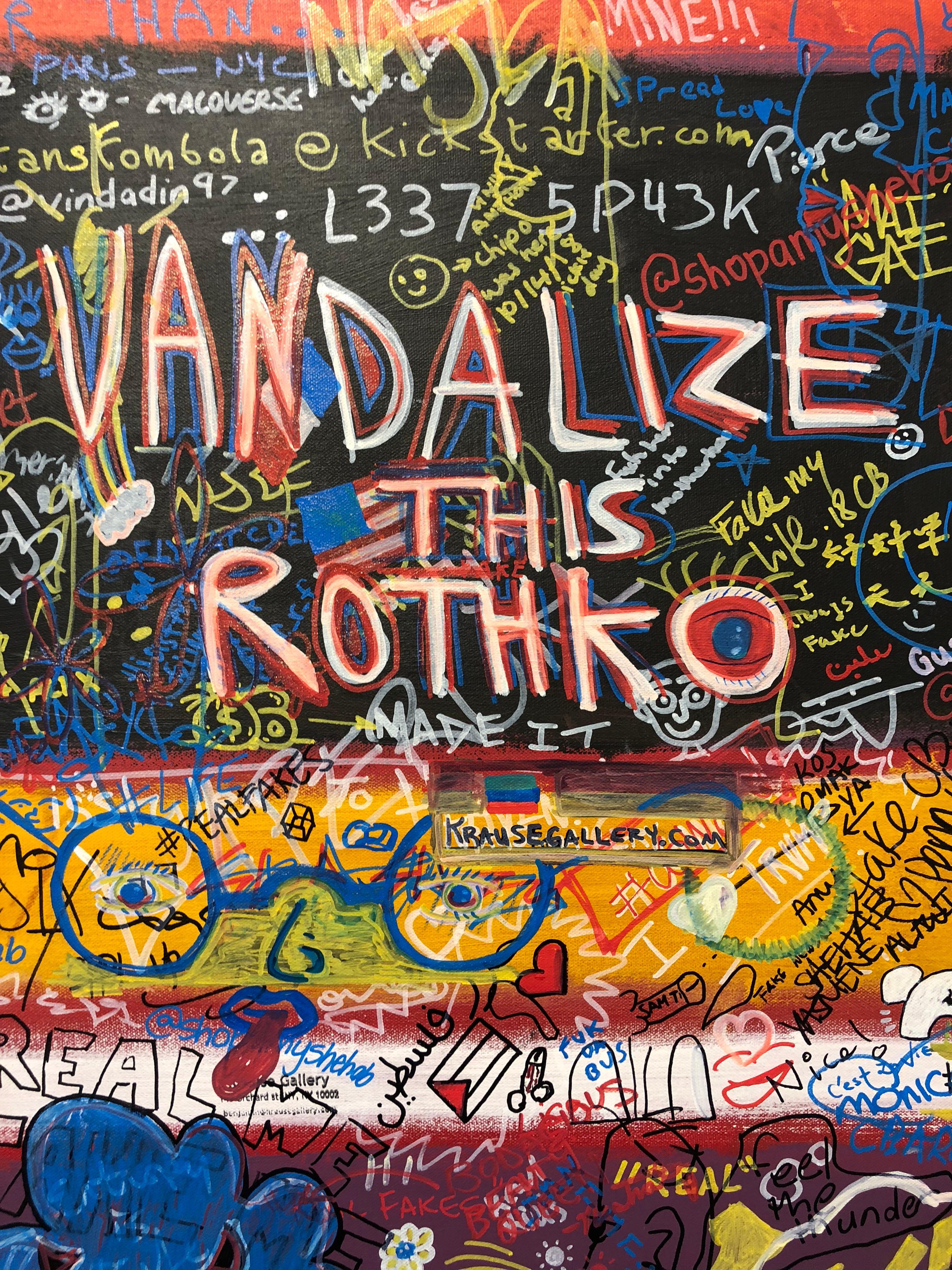 rothko vandalized