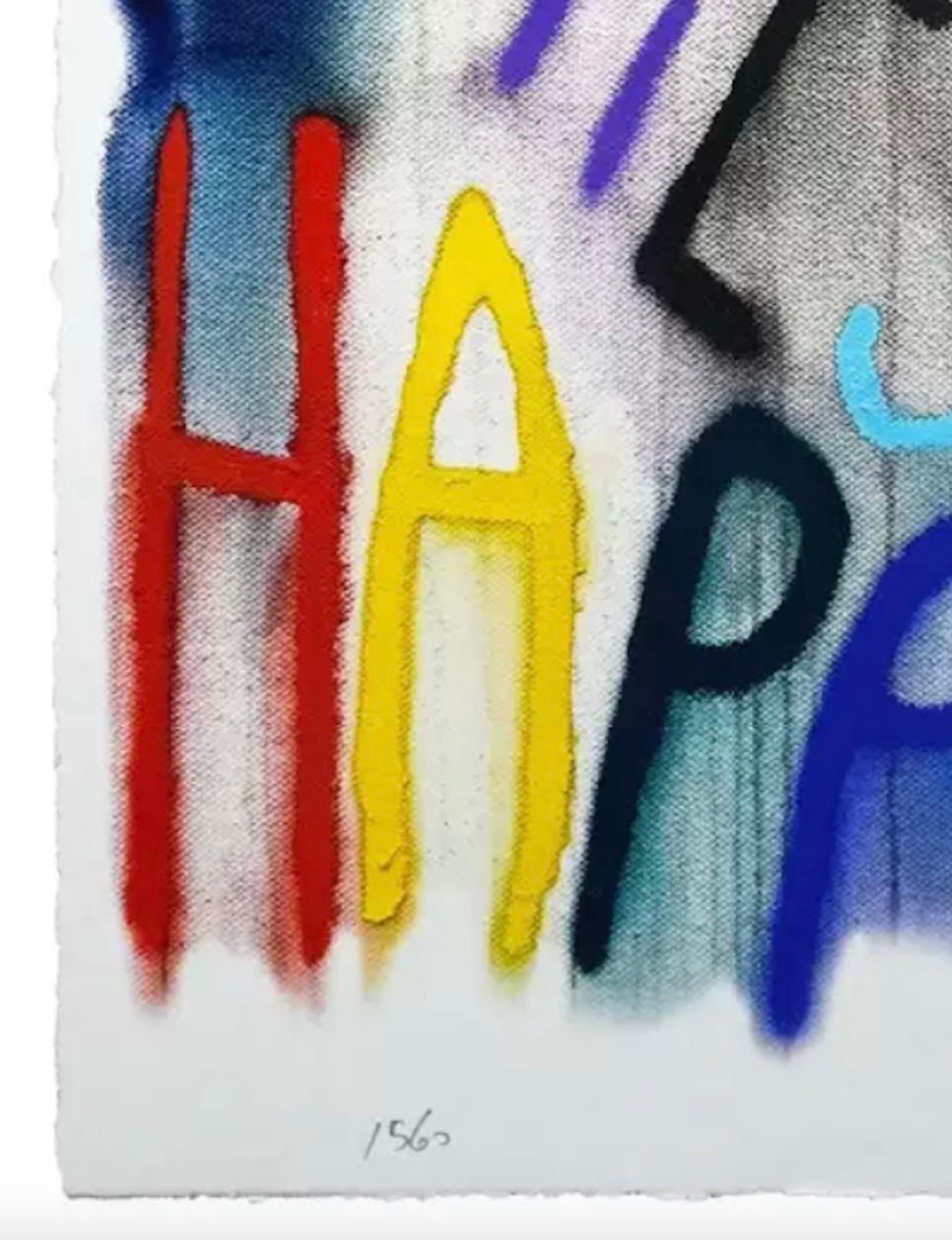 Do Whatever The Fuck macht Sie glücklich – Print von CB Hoyo
