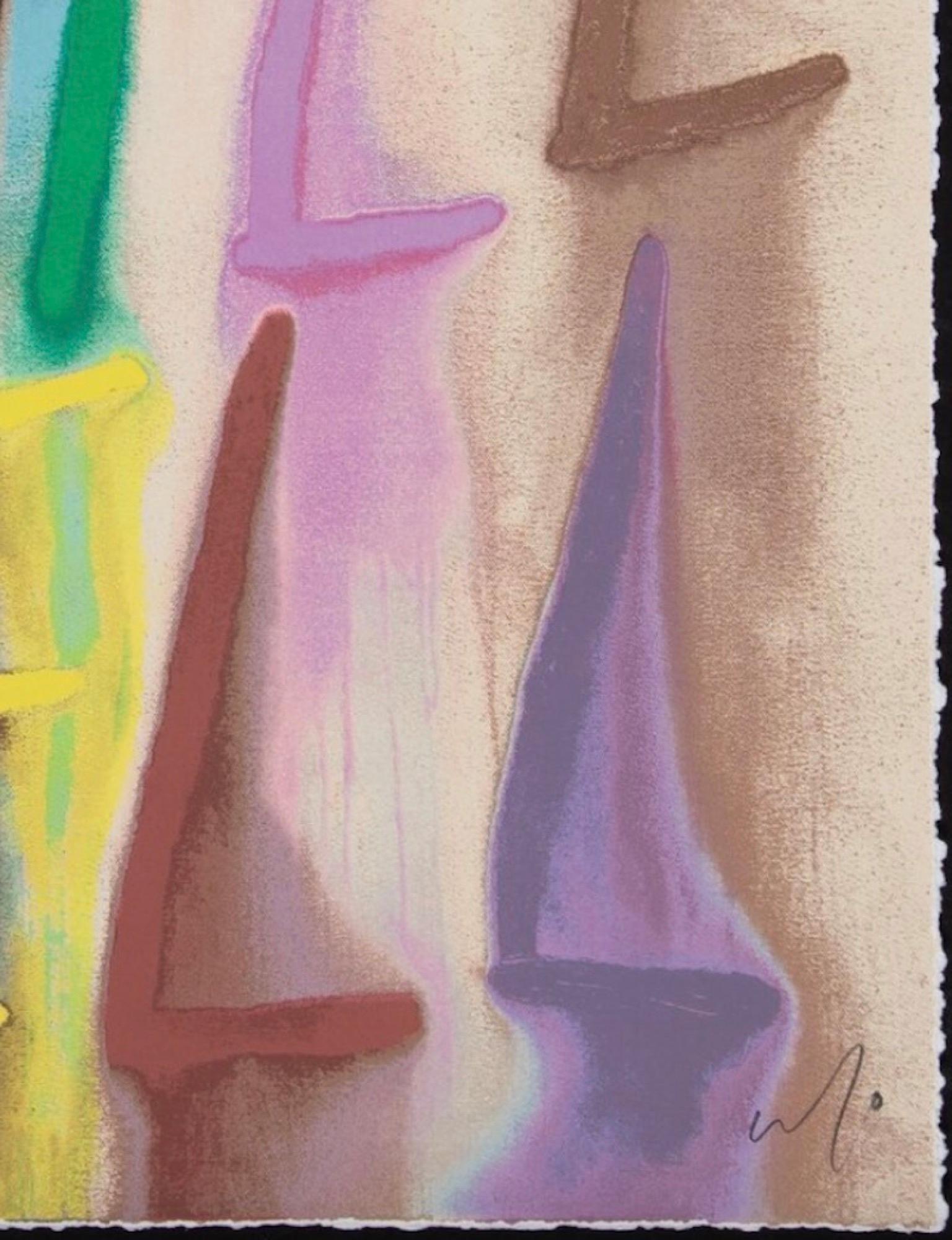 Time Will Tell - Another Corny Generic Quote About Time - Contemporary Print by CB Hoyo