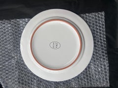 Set of 6 Hand painted ceramis plates