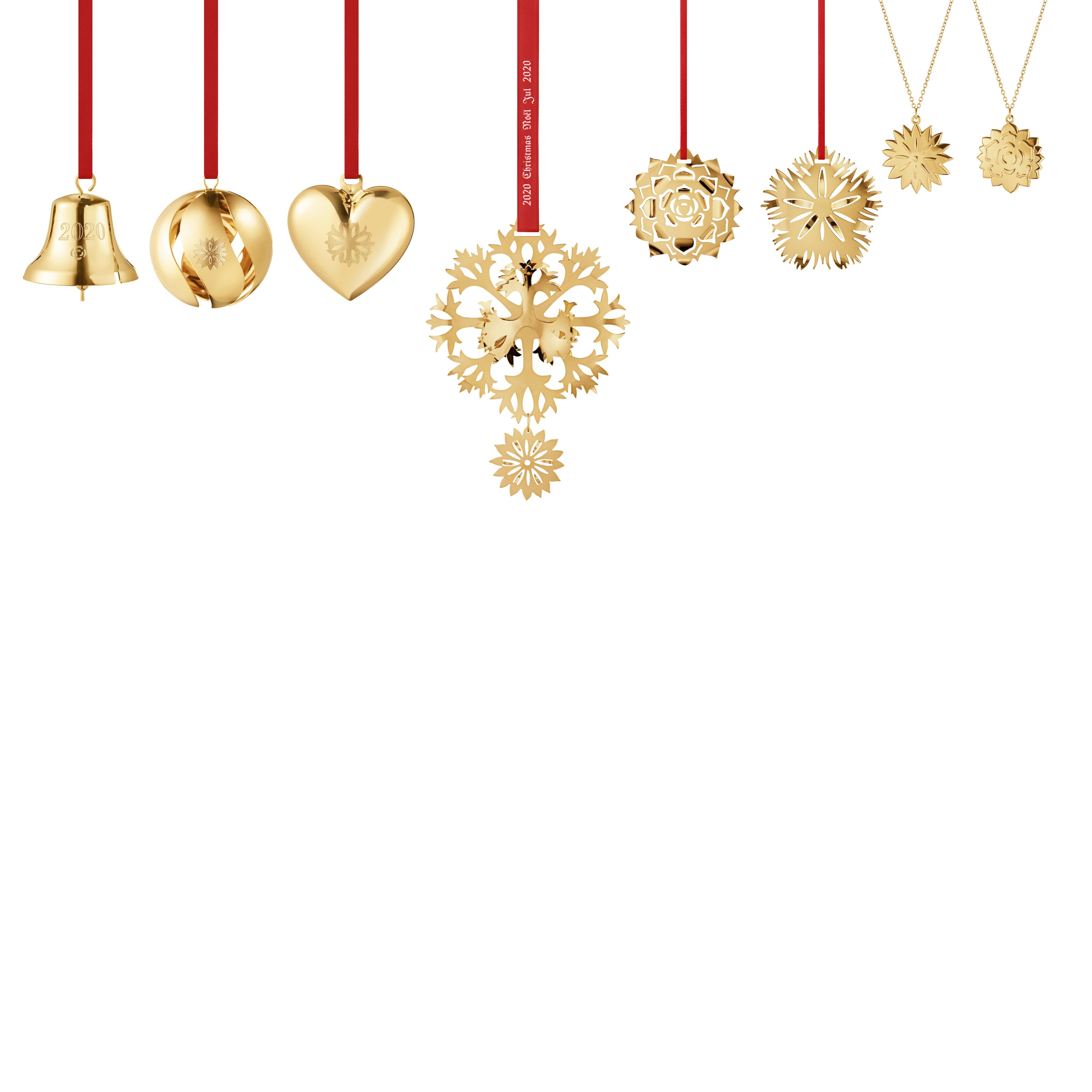 2020 Collectibles Gift Set, 8 pc, 18 kt gold plated brass