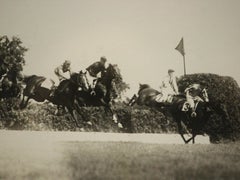 "Green Mountain" Saratoga 1928 B&W Framed Photo