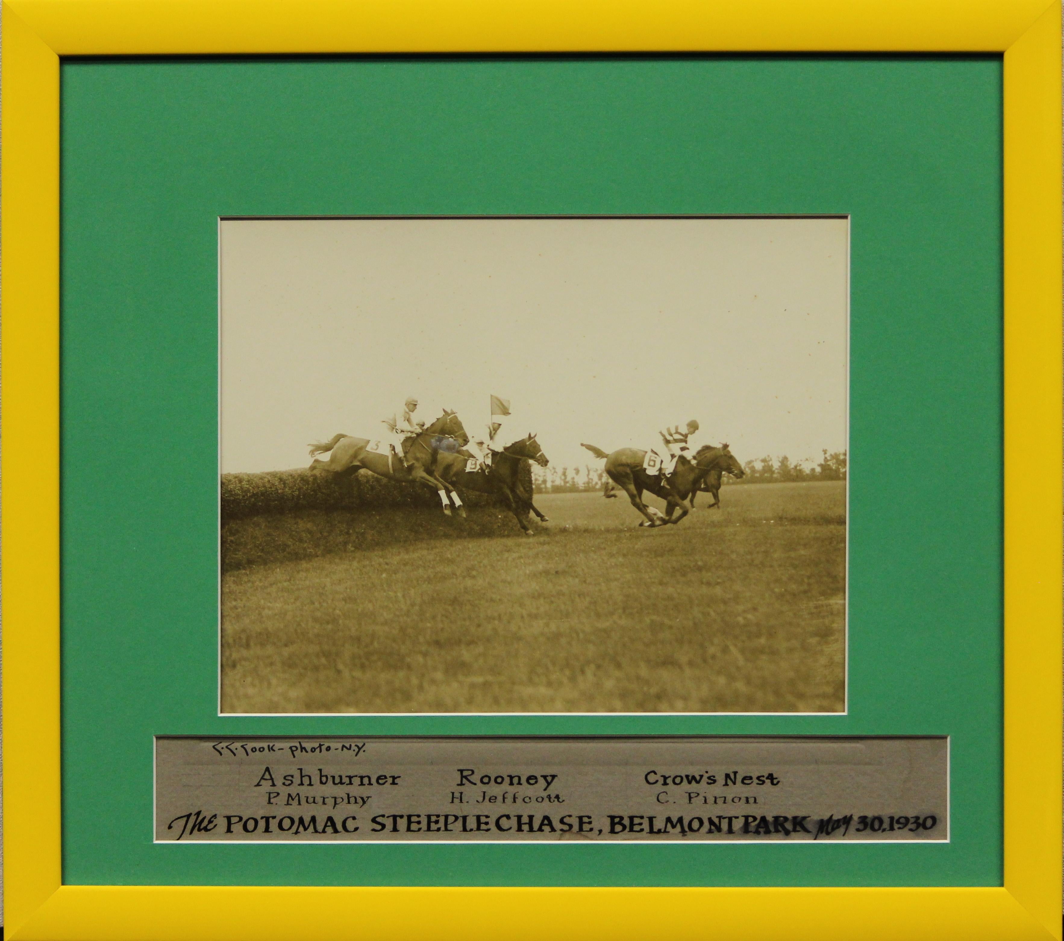 "The Potomac Steeplechase" 1930 - Photograph by C.C. Cook