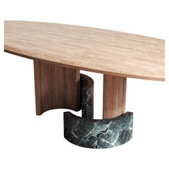 CC Ellipse sculptural contemporary dining table by dAM Atelier