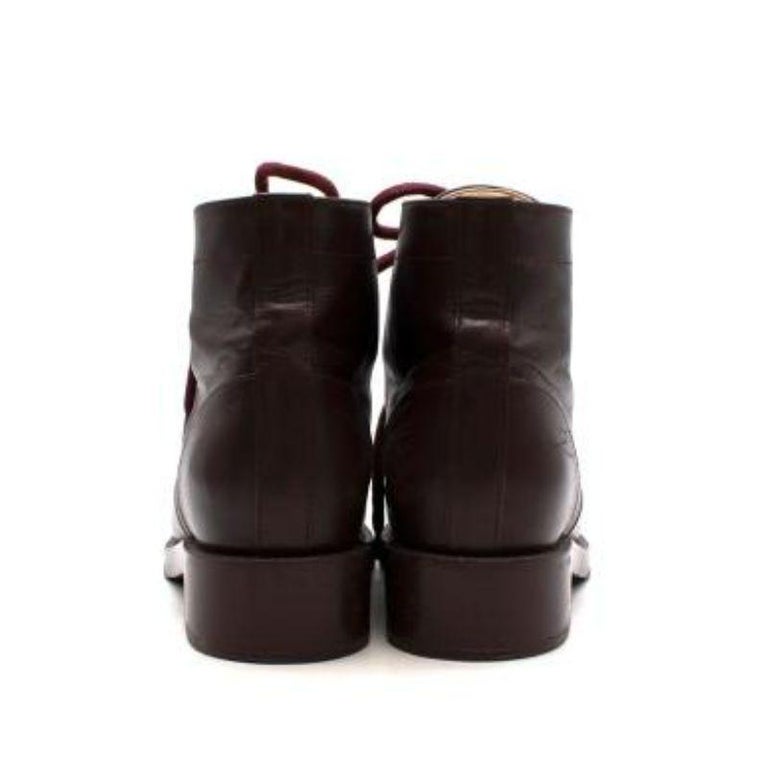CC Ankle Boots 100m Beige Lambskin