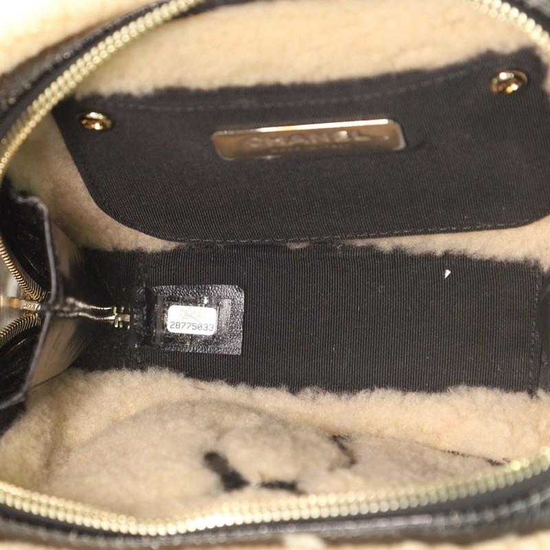 CC Mania Waist Bag Shearling and Shiny Crumpled Sheepskin Small 2