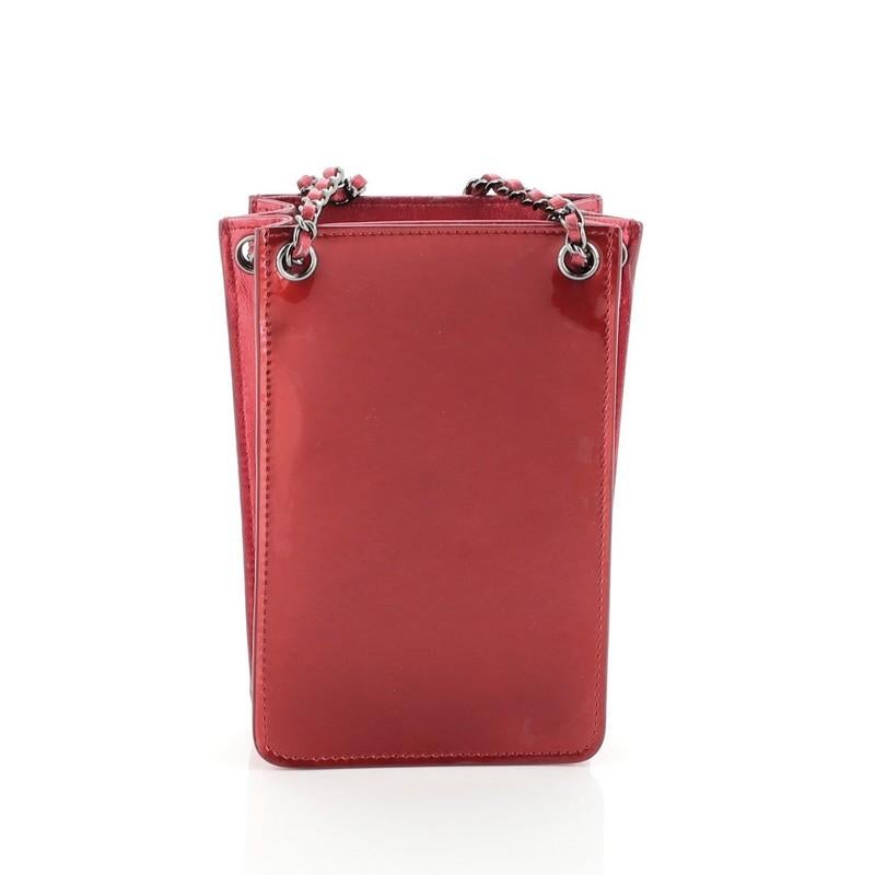 CC Phone Holder Crossbody Bag Patent In Good Condition In NY, NY