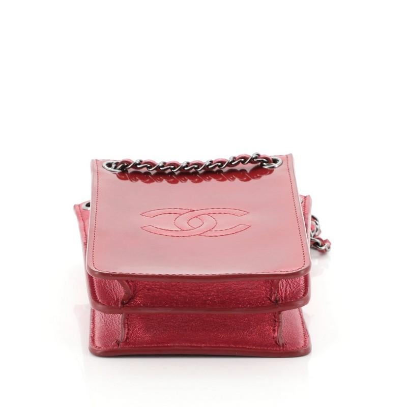 Women's or Men's CC Phone Holder Crossbody Bag Patent