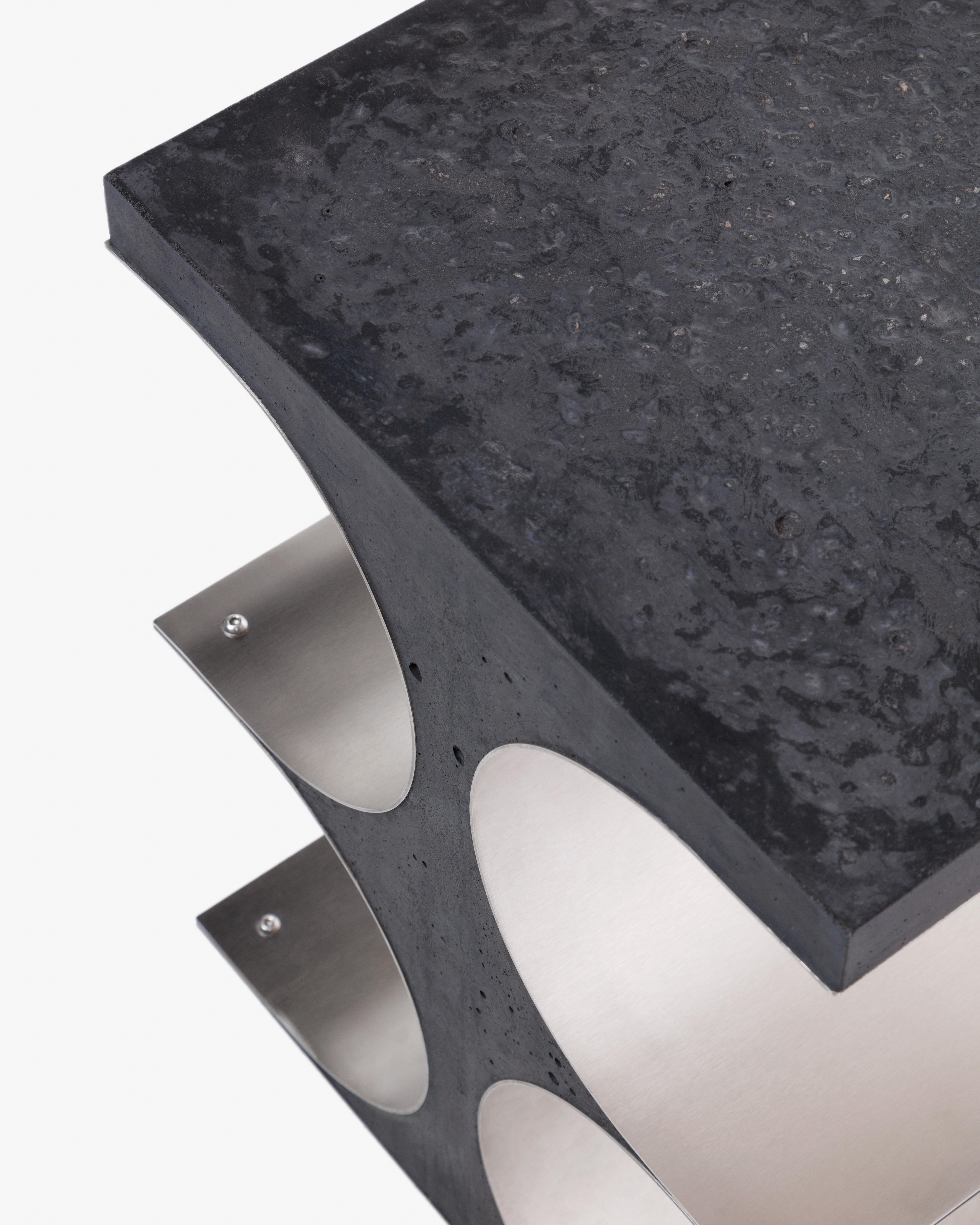 Brazilian CC Side Table/Stool For Sale