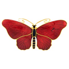 CC, Sporrong and Co. Butterfly Brooch