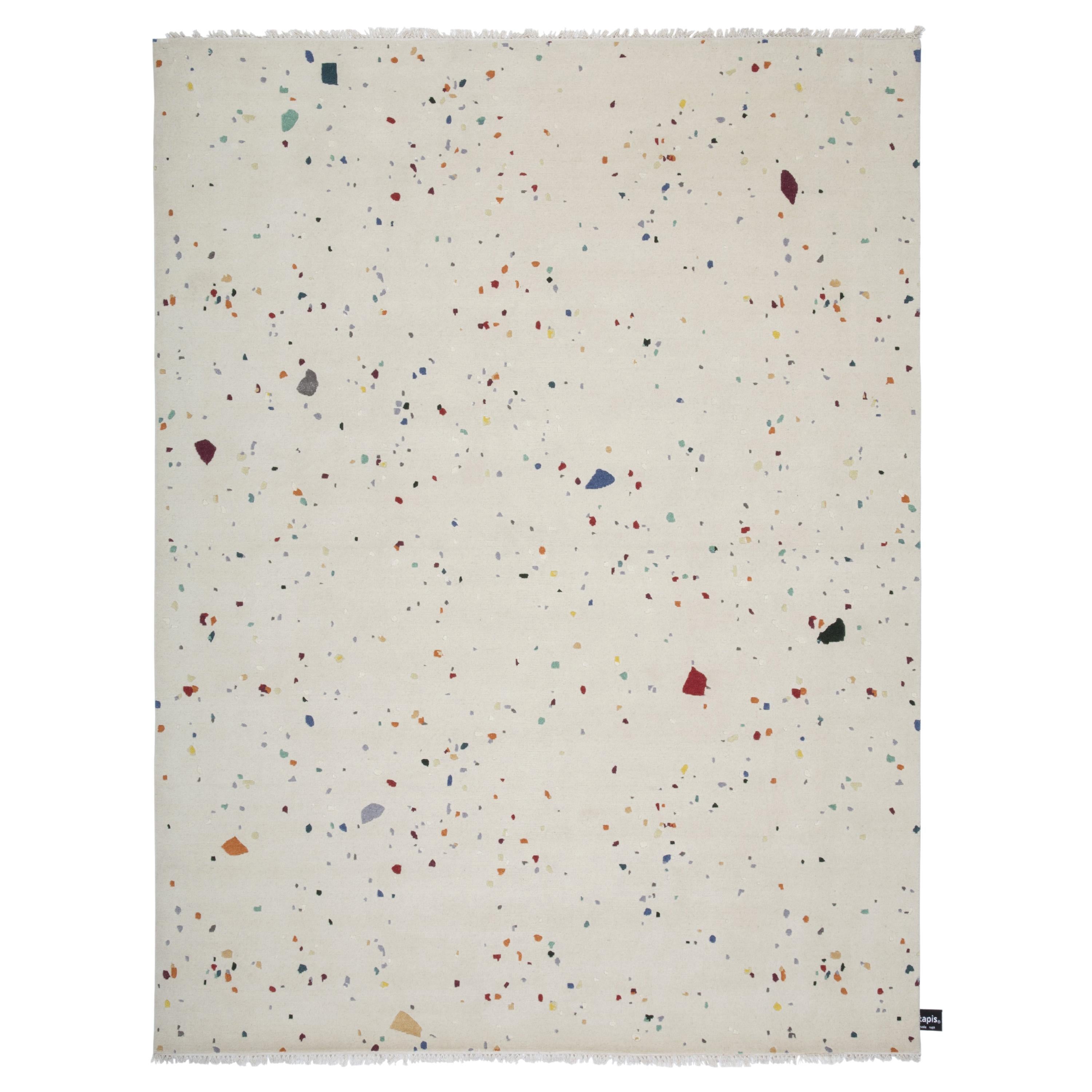 cc-tapis After Party Natural White Rug by Garth Roberts