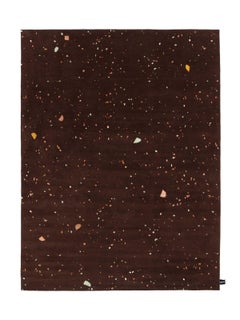 cc-tapis Tapis AFTERPARTY fait main en brun par Garth The