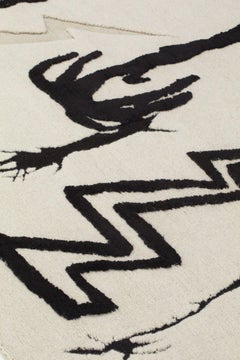 cc-tapis Ashes to Ashes Dust to Dust tapis fait main par Scarlett Rouge