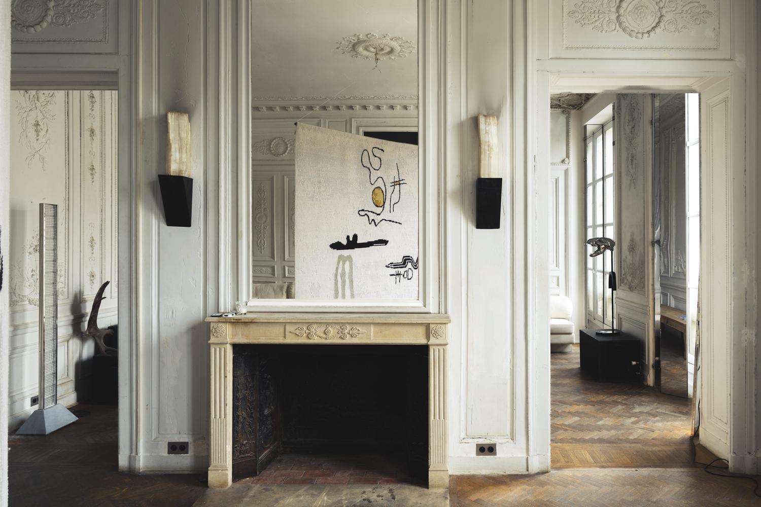 cc-tapis Ashes to Ashes Dust to Dust, tappeto fatto a mano da Scarlett Rouge In condizioni Nuovo in vendita a Brooklyn, NY