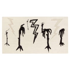 cc-tapis Ashes to Ashes Alfombra Dust to Dust hecha a mano por Scarlett Rouge