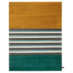 cc-tapis Blue Blanc Gris Les Arcs Collection by Charlotte Perriand - IN STOCK