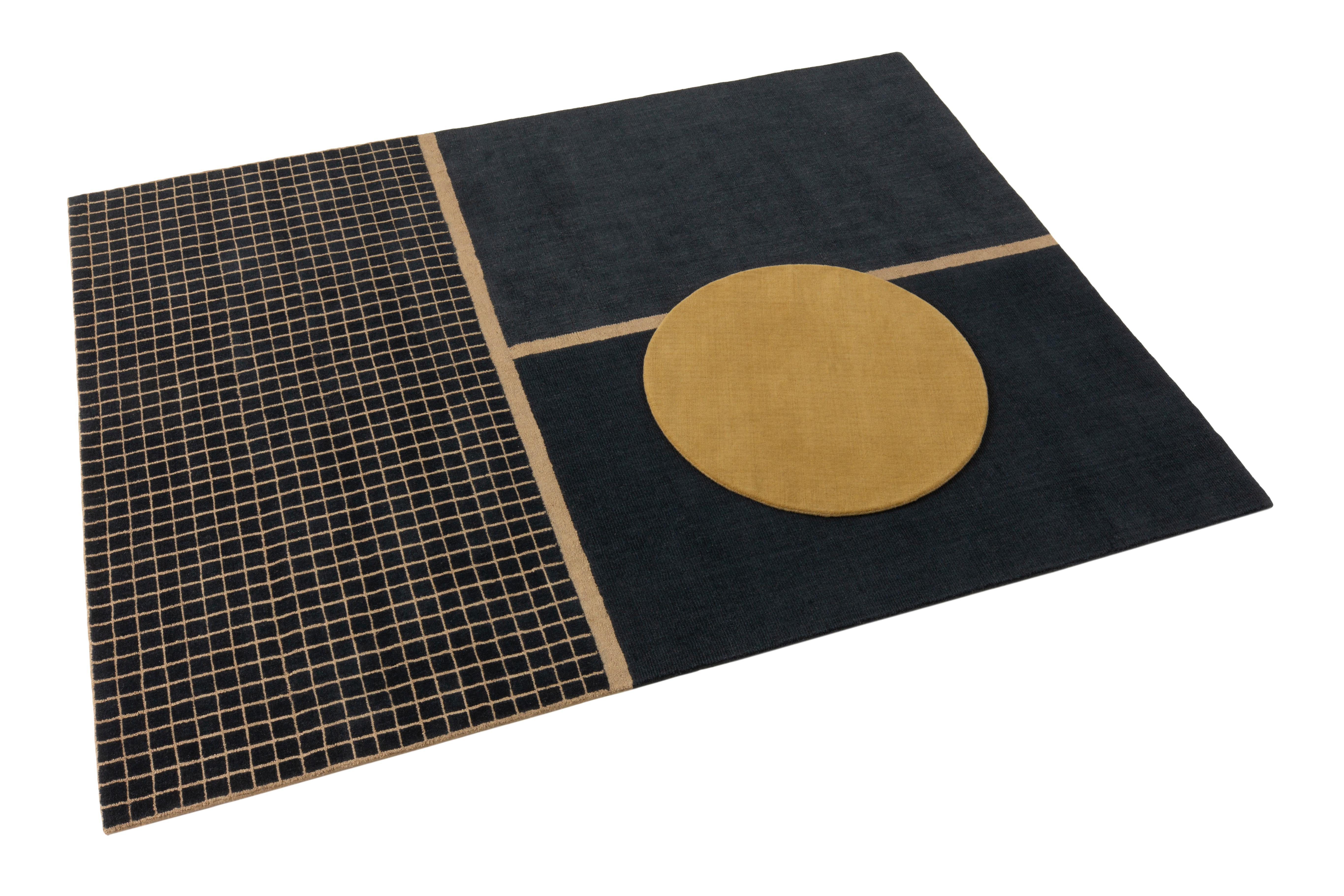 Modern cc-tapis Ceremony  Night Handmade Rug by Mae Engelgeer For Sale