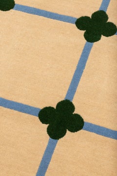 cc-tapis Chateau Flower Grid Big Rug by Luke Edward Hall