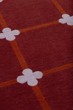 cc-tapis Chateau Orlando Kollektion Blumengitterteppich von Luke Edward Hall