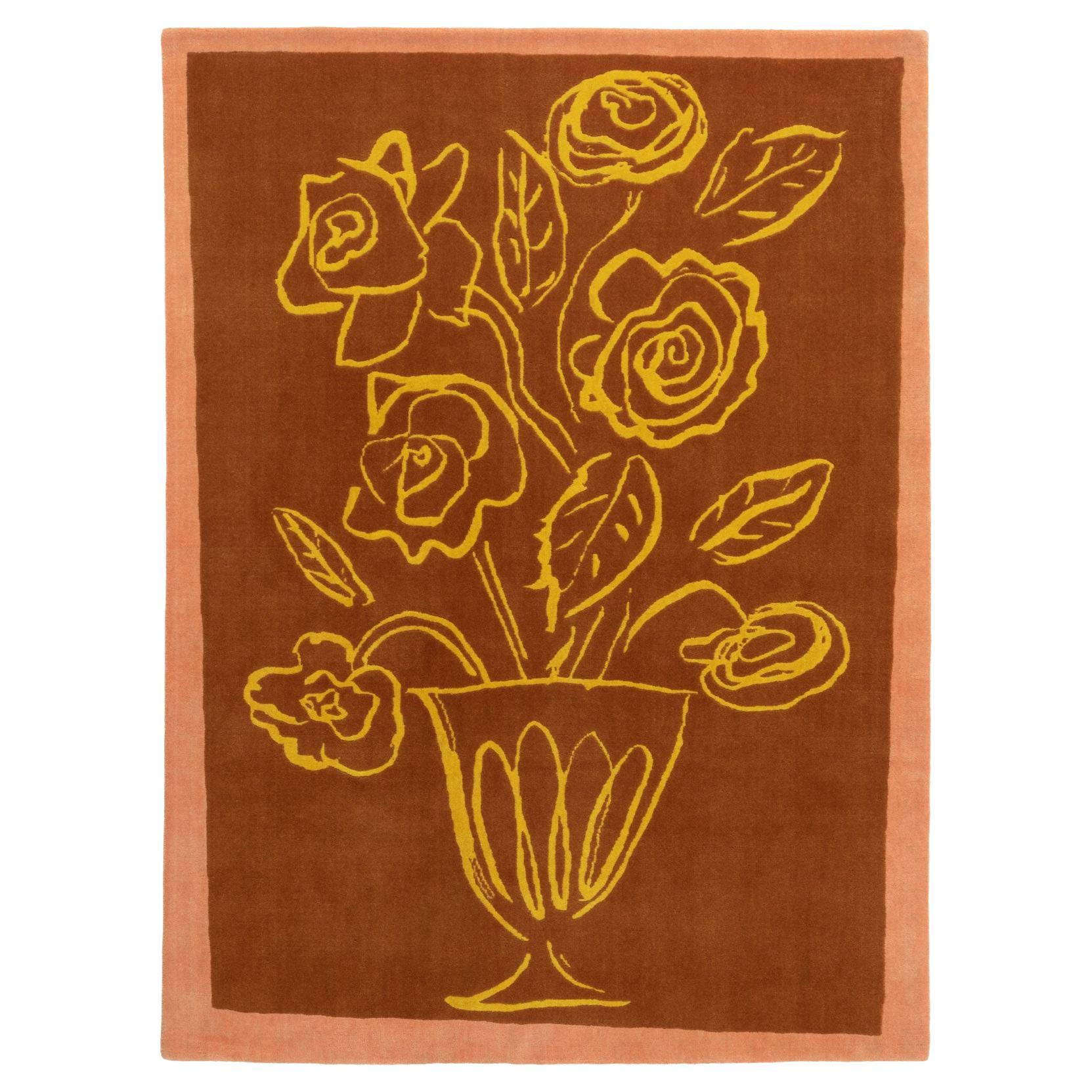 cc-tapis Chateau Summer Roses Rug by Luke Edward Hall - IN STOCK