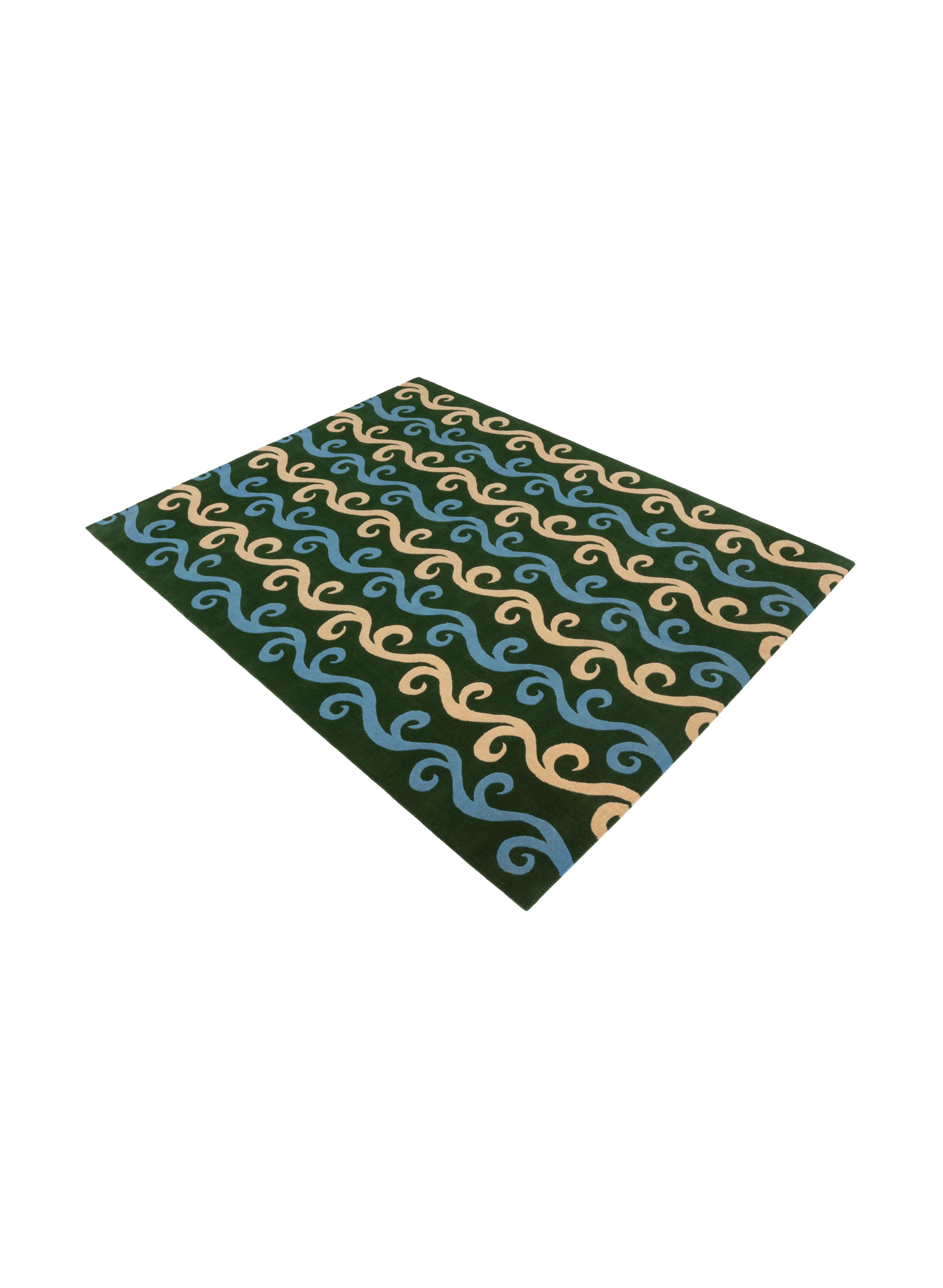 cc-tapis Chateau  Wiggle Stripe Big Rug by Luke Edward Hall - IN STOCK For Sale 1