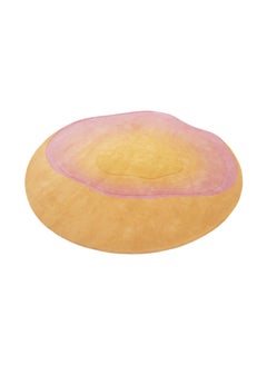 cc-tapis Chroma Radiate Yellow Pink Round Rug di Germans Ermičs - IN STOCK