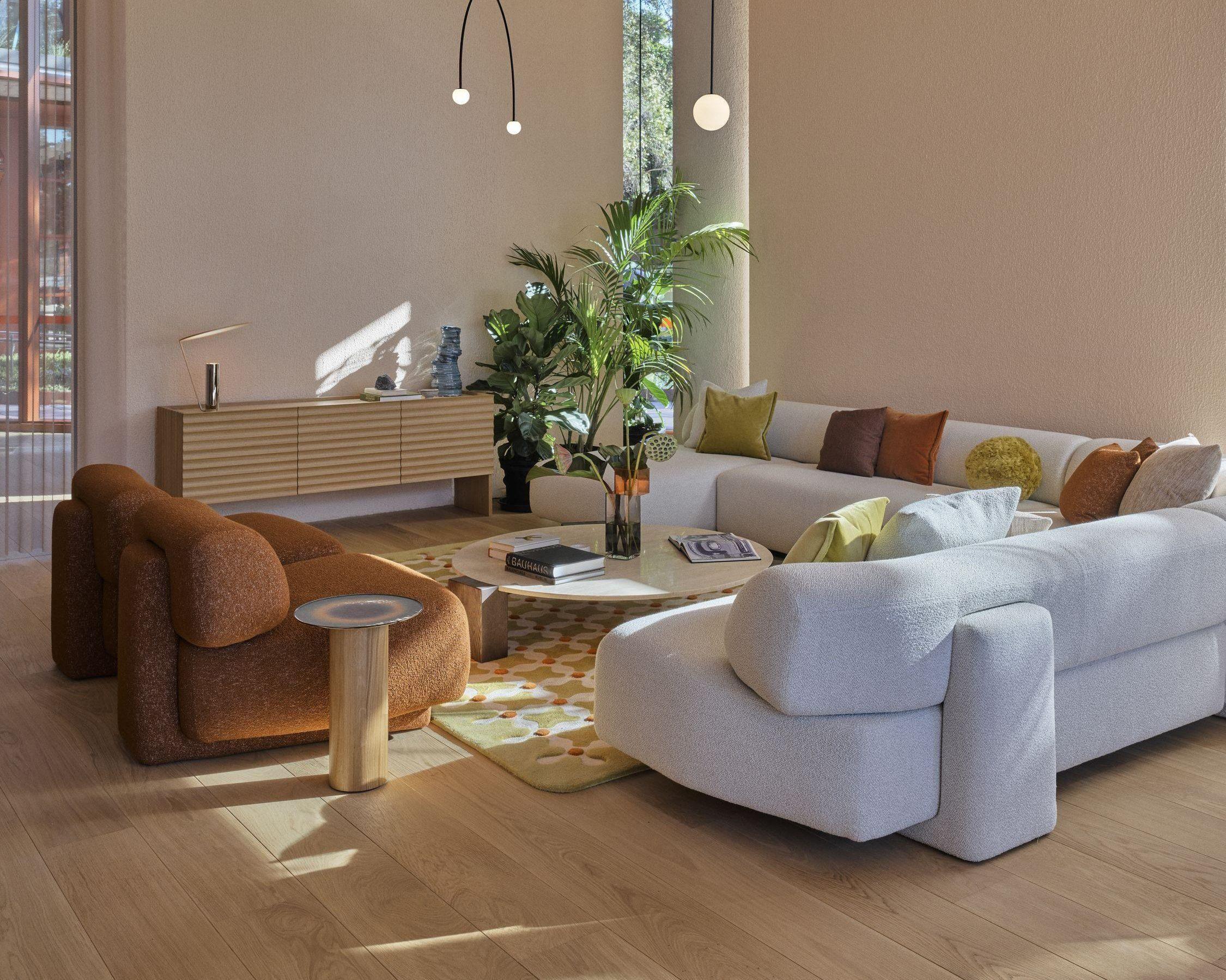 XXI secolo e contemporaneo cc-tapis CRISS CROSS Tappeto medio fatto a mano da India Mahdavi in vendita