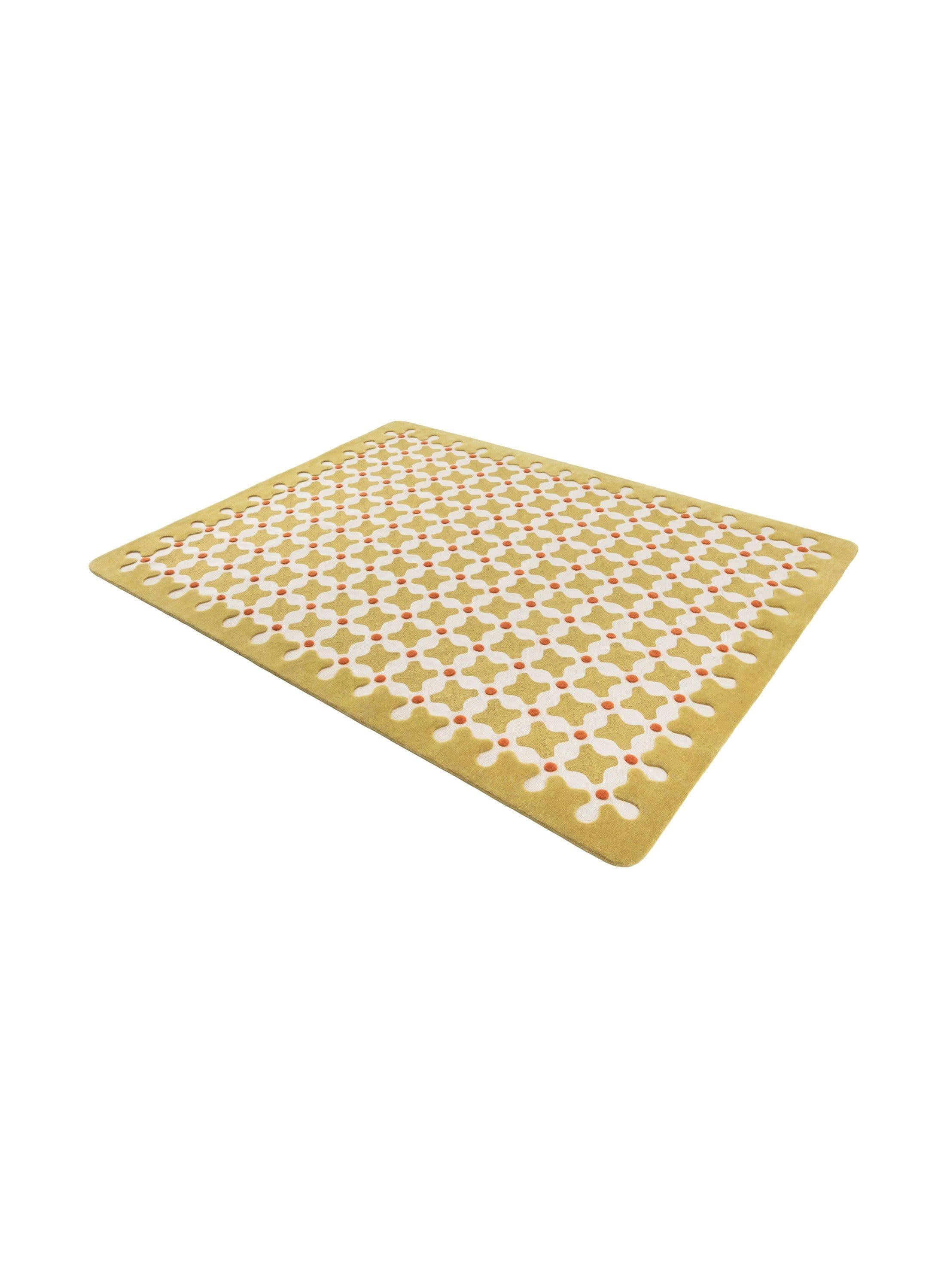 cc-tapis CRISS CROSS Tappeto medio fatto a mano da India Mahdavi in vendita 2
