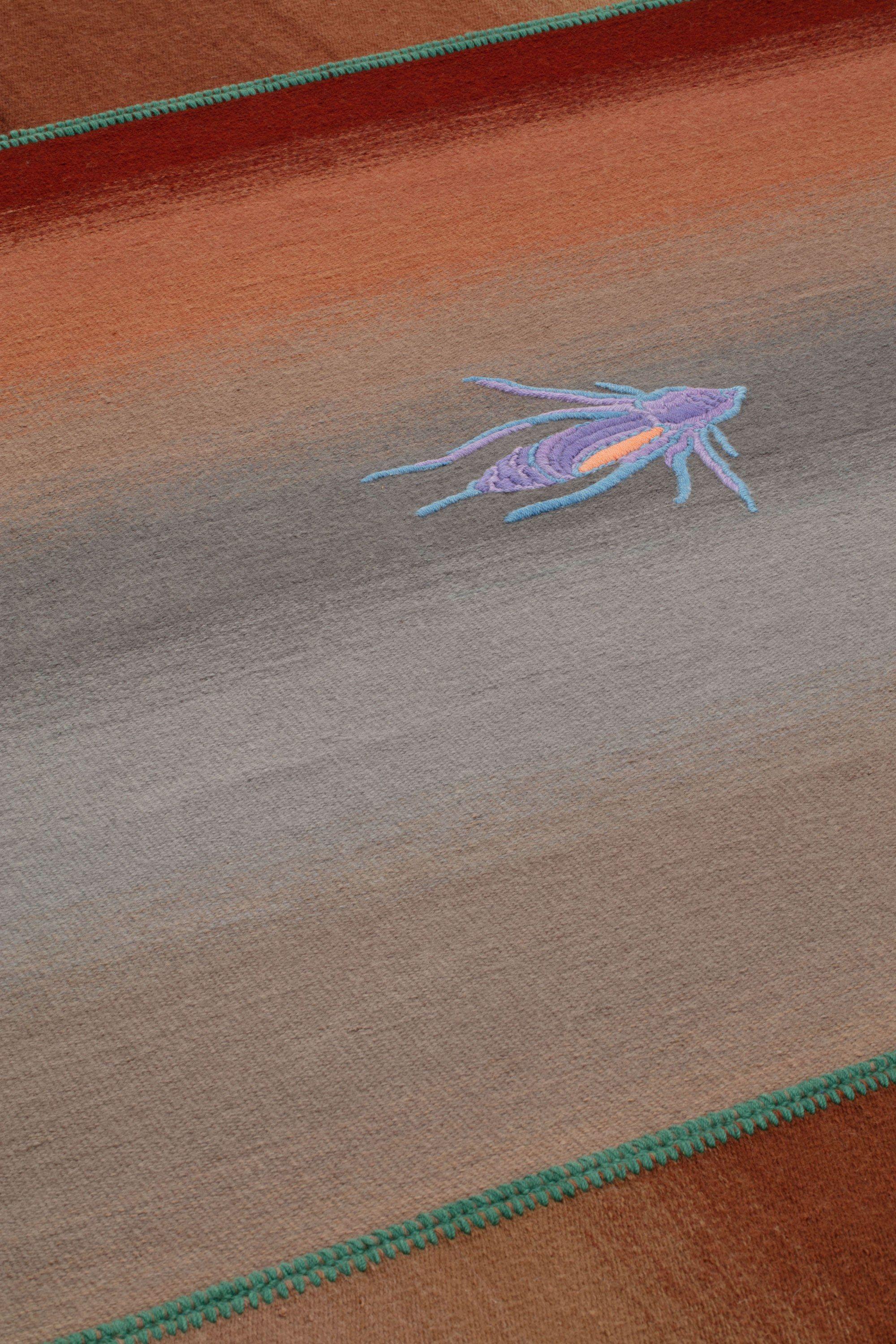 cc-tapis CRYPTID Earth Runner Handgefertigter Teppich von Patricia Urquiola (Nepalesisch) im Angebot