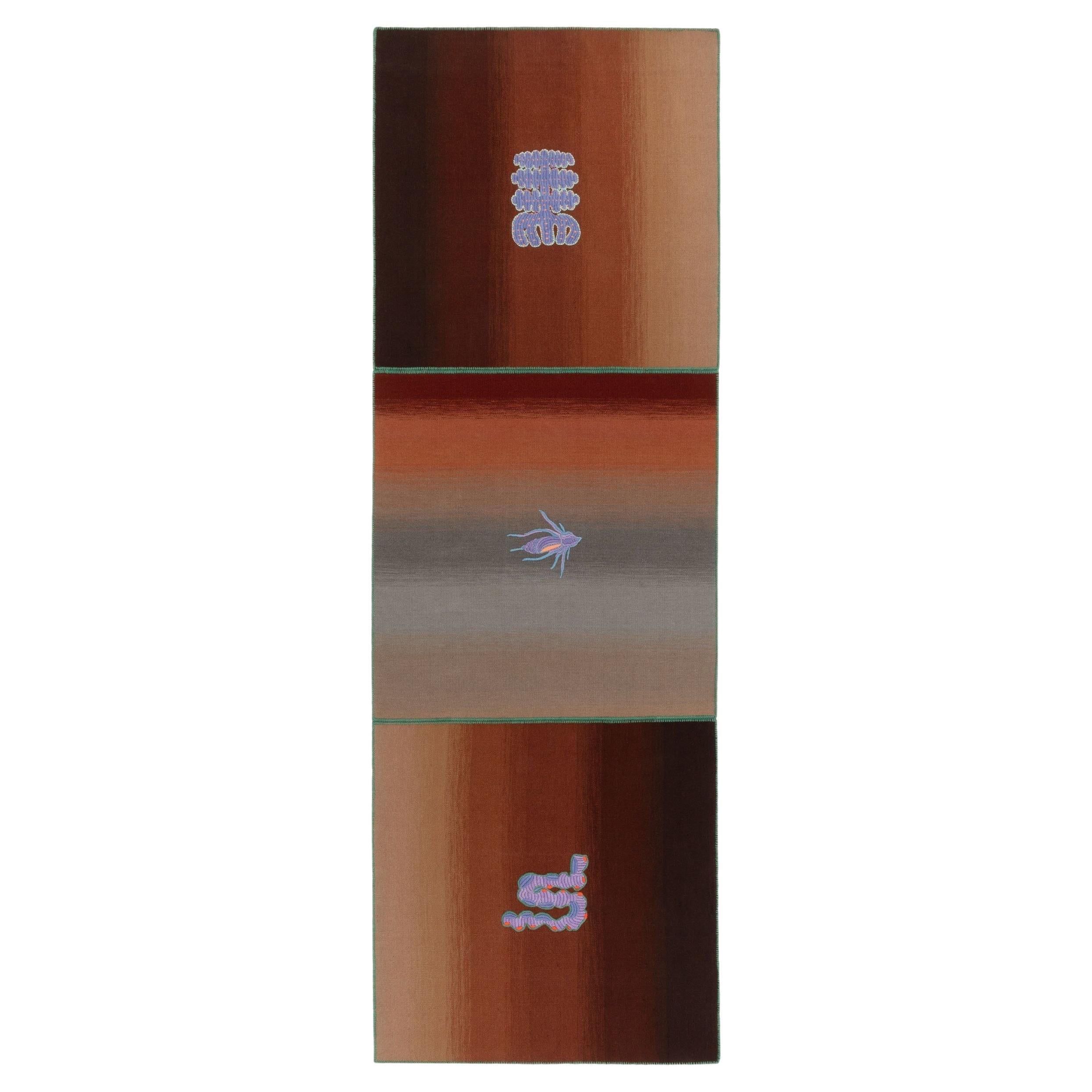 cc-tapis CRYPTID Earth Runner Handgefertigter Teppich von Patricia Urquiola