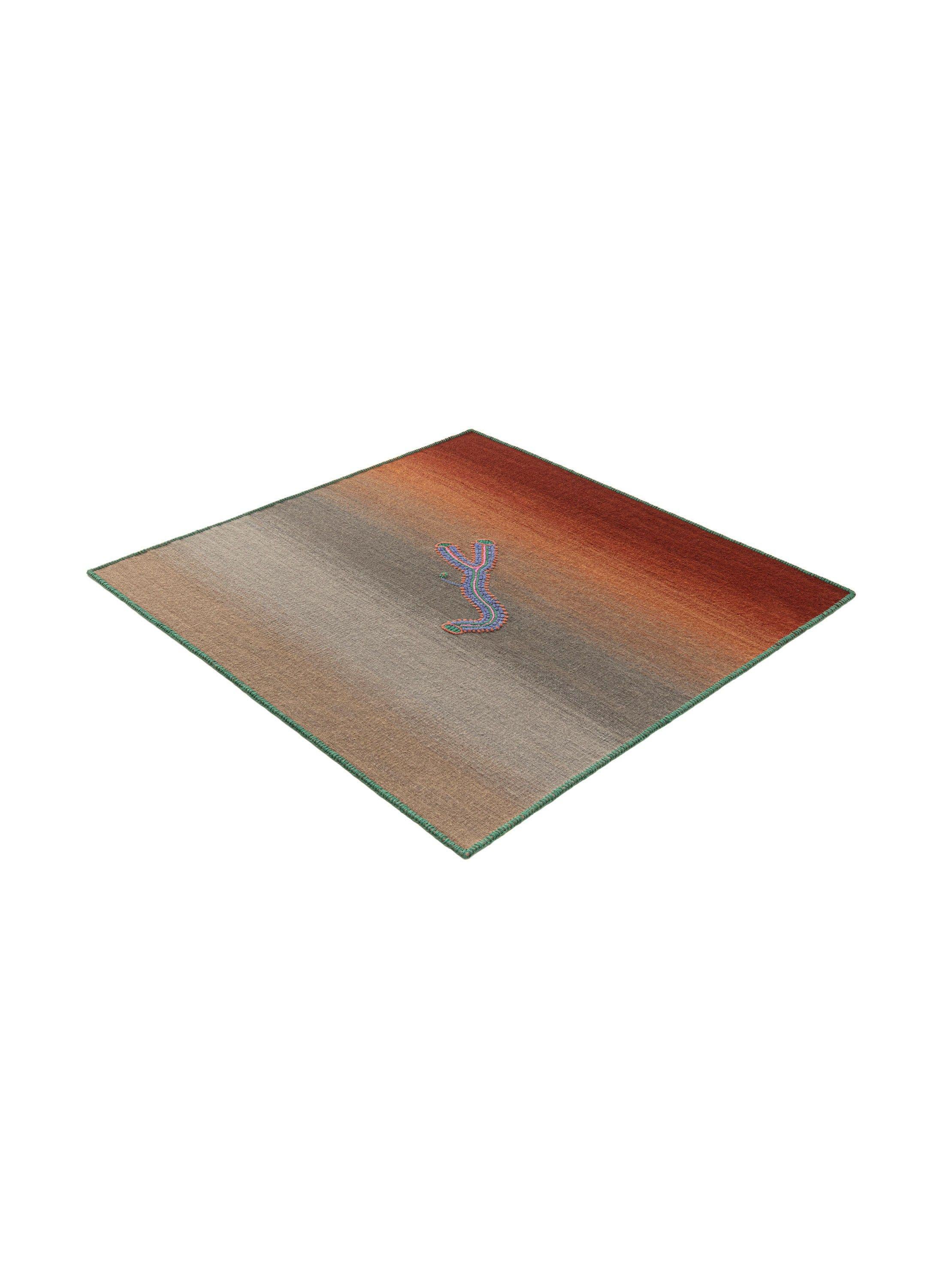 cc-tapis CRYPTID Earth Kleiner handgefertigter Teppich von Patricia Urquiola (Handgeknüpft) im Angebot