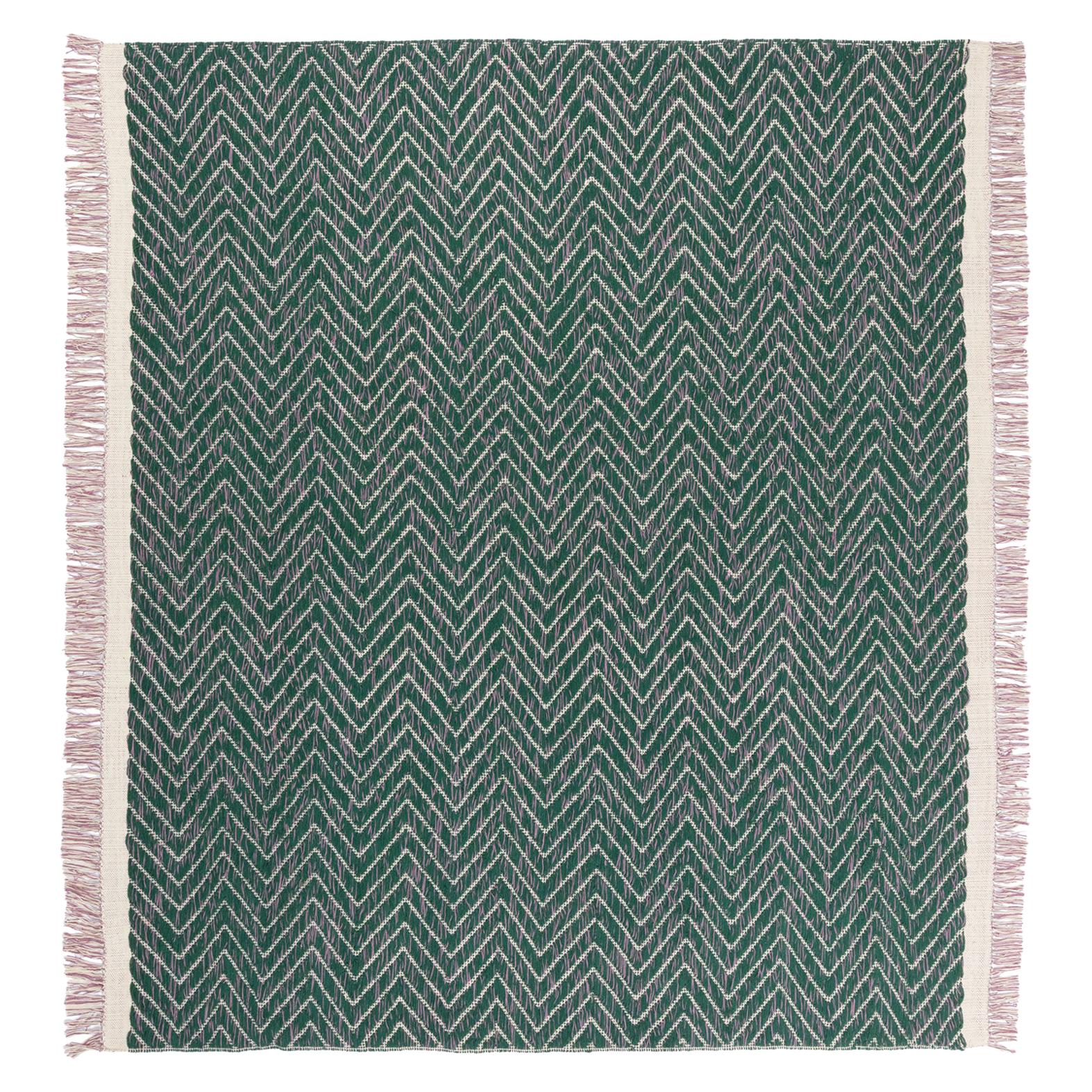cc-tapis Cultivate Chevron Handmade Rug by Yuri Himuro - IN STOCK For Sale
