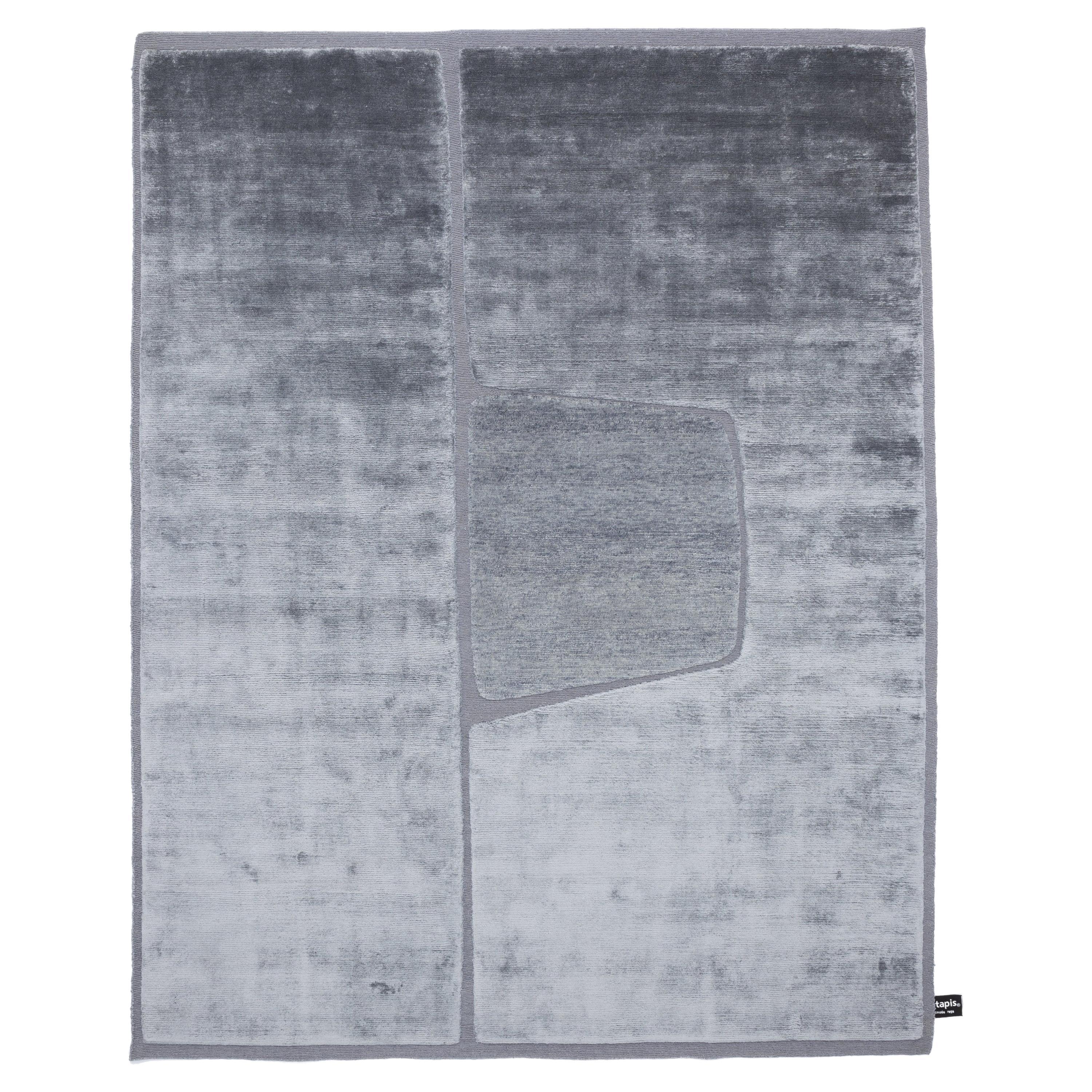 cc-tapis Cut Out Monocromo Rug Ice by A. Parisotto and M. Formenton