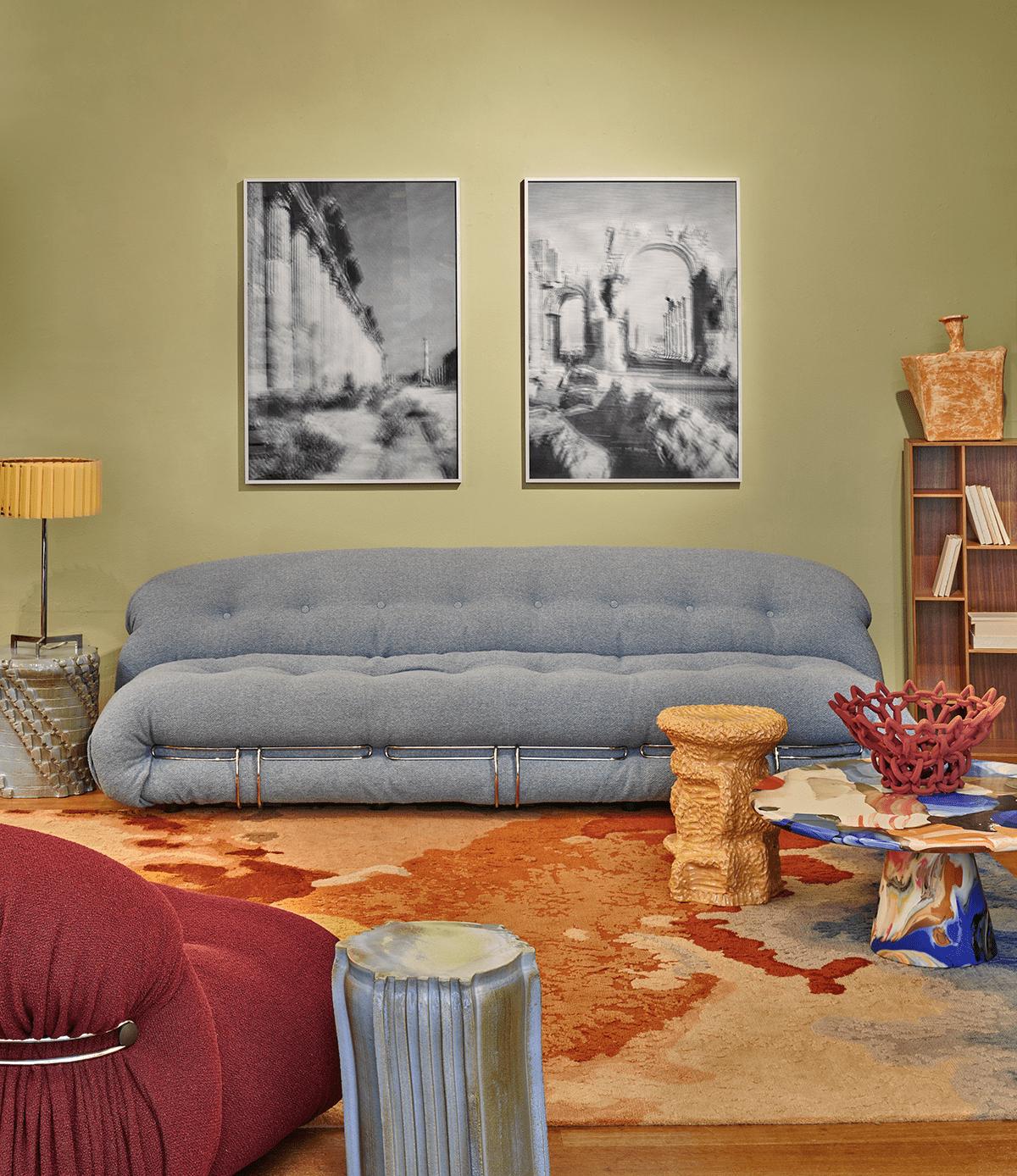 XXI secolo e contemporaneo cc-tapis Dagalla' Formation 1 Rug by Edoardo Piermattei in vendita