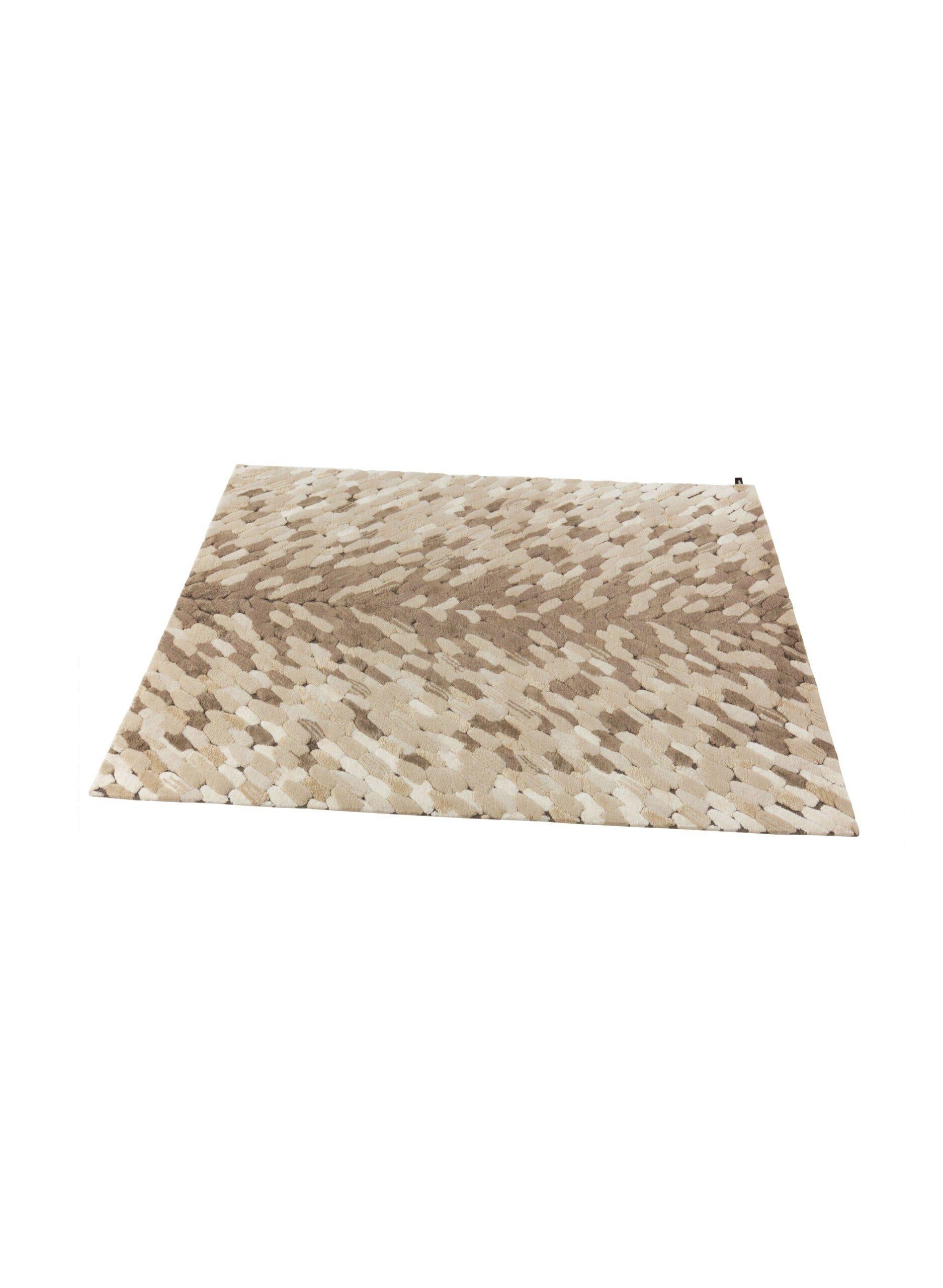 cc-tapis ENVOLÉE UNDYED Handgefertigter Teppich  von Cristina Celestino (Wolle) im Angebot