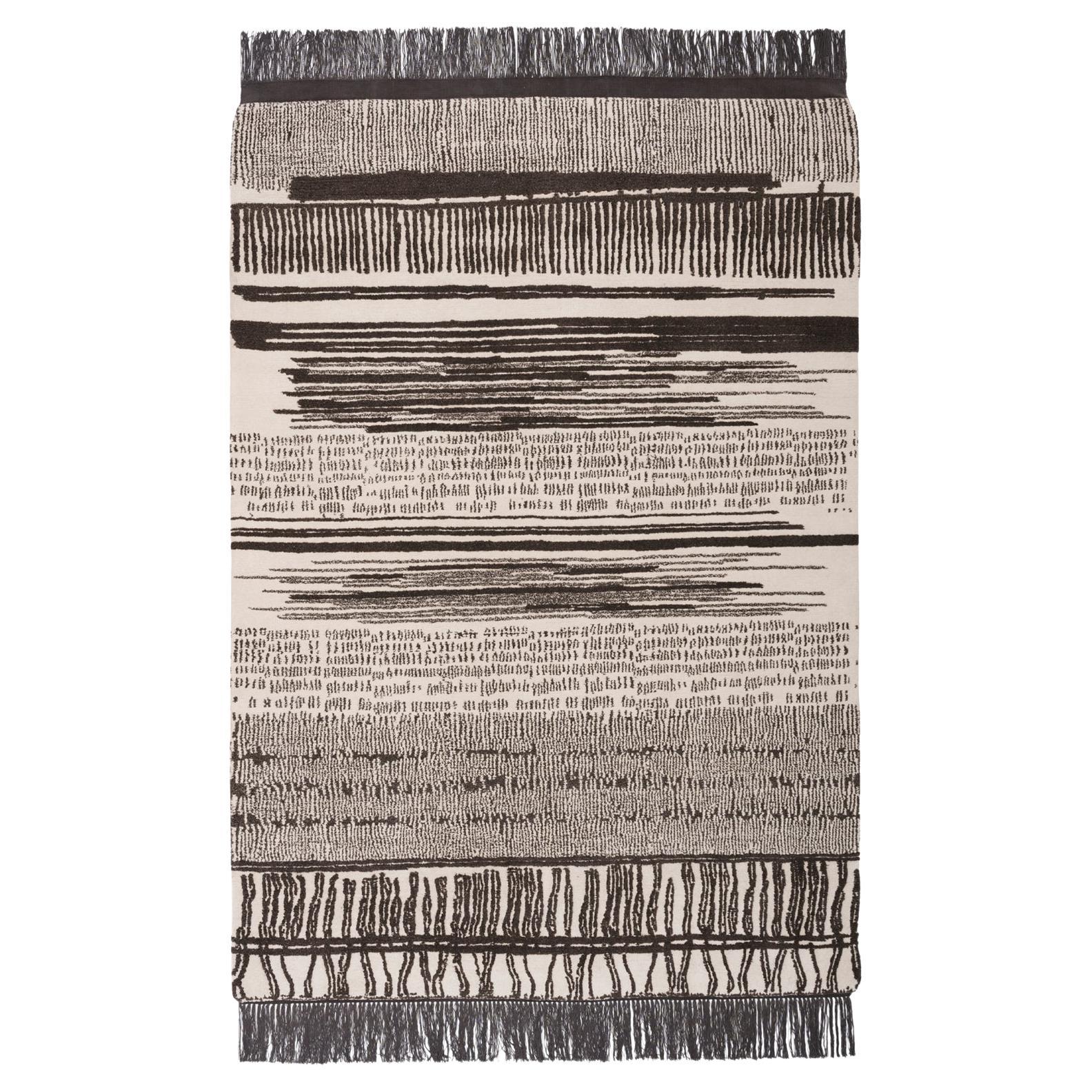 Tapis rectangulaire Tenture de la collection cc-tapis Esquisses de Faye Toogood en vente