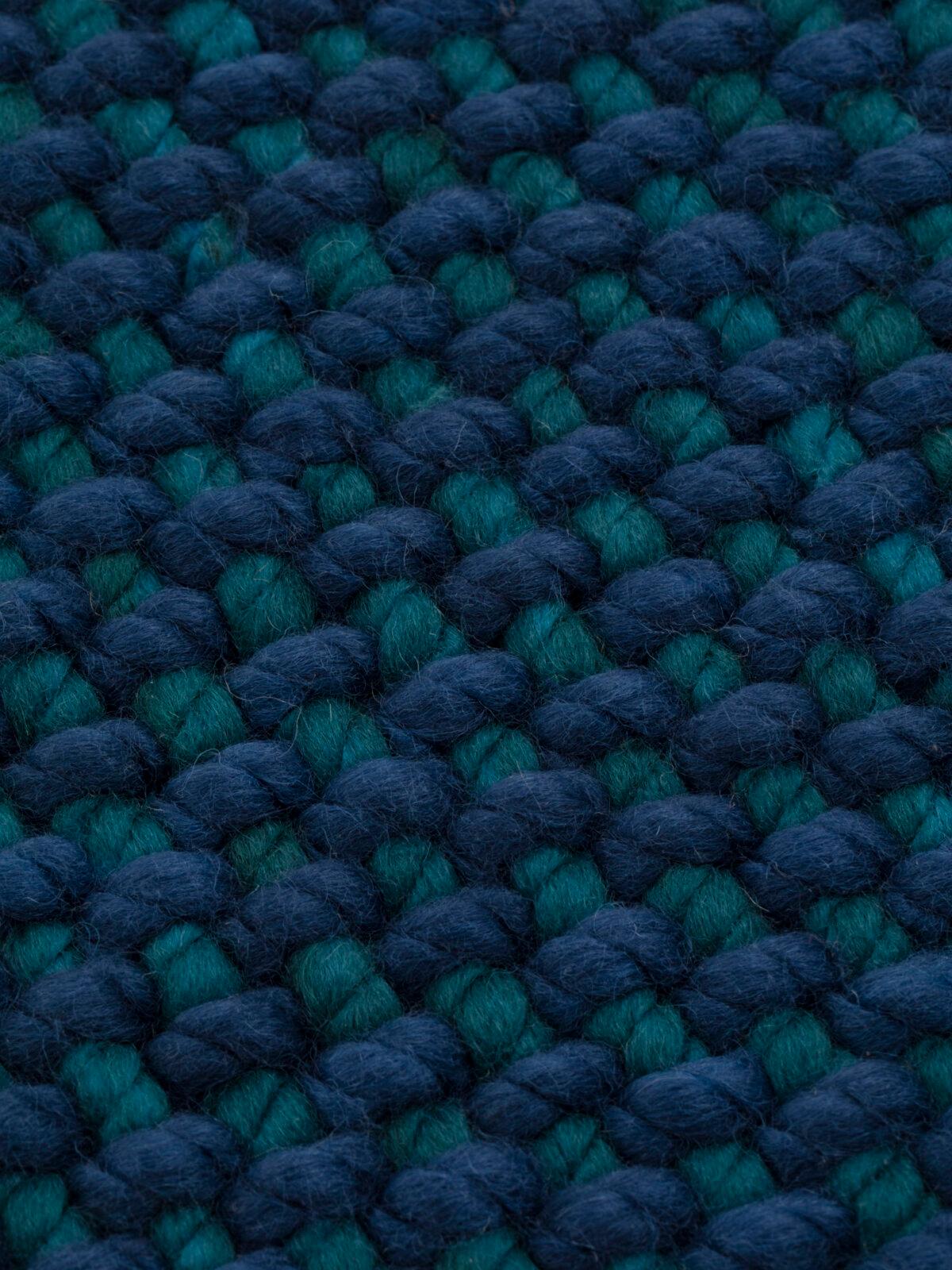 Hand-Woven cc-tapis EVERYDAY COLLECTION - NIGHT handmade rug For Sale