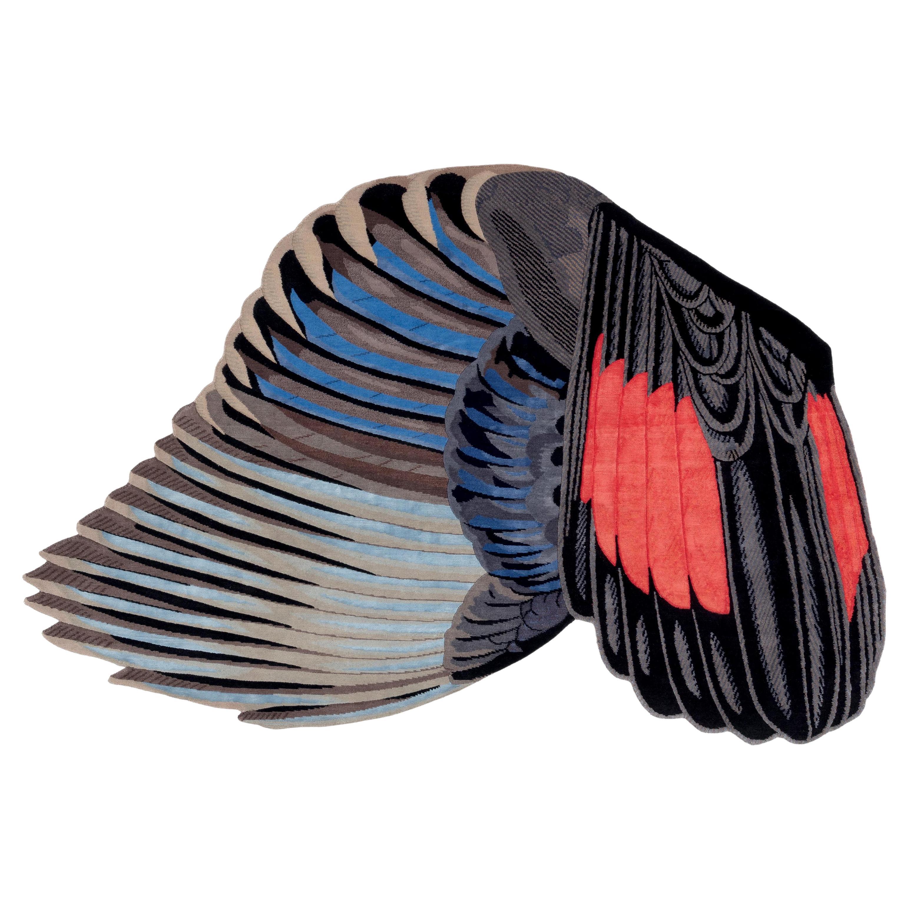 cc-tapis Feathers Freeform de Maarten De Ceulaer en vente