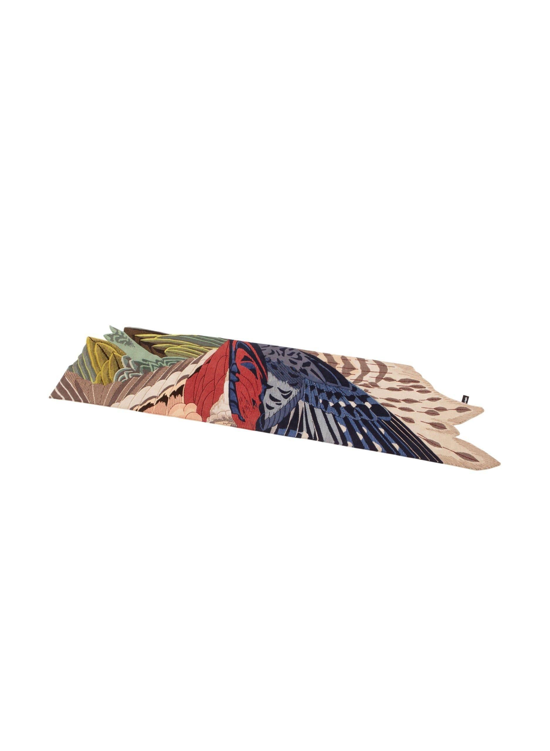 cc-tapis Federn Standard-Läufer von Maarten De Ceulaer (Nepalesisch) im Angebot