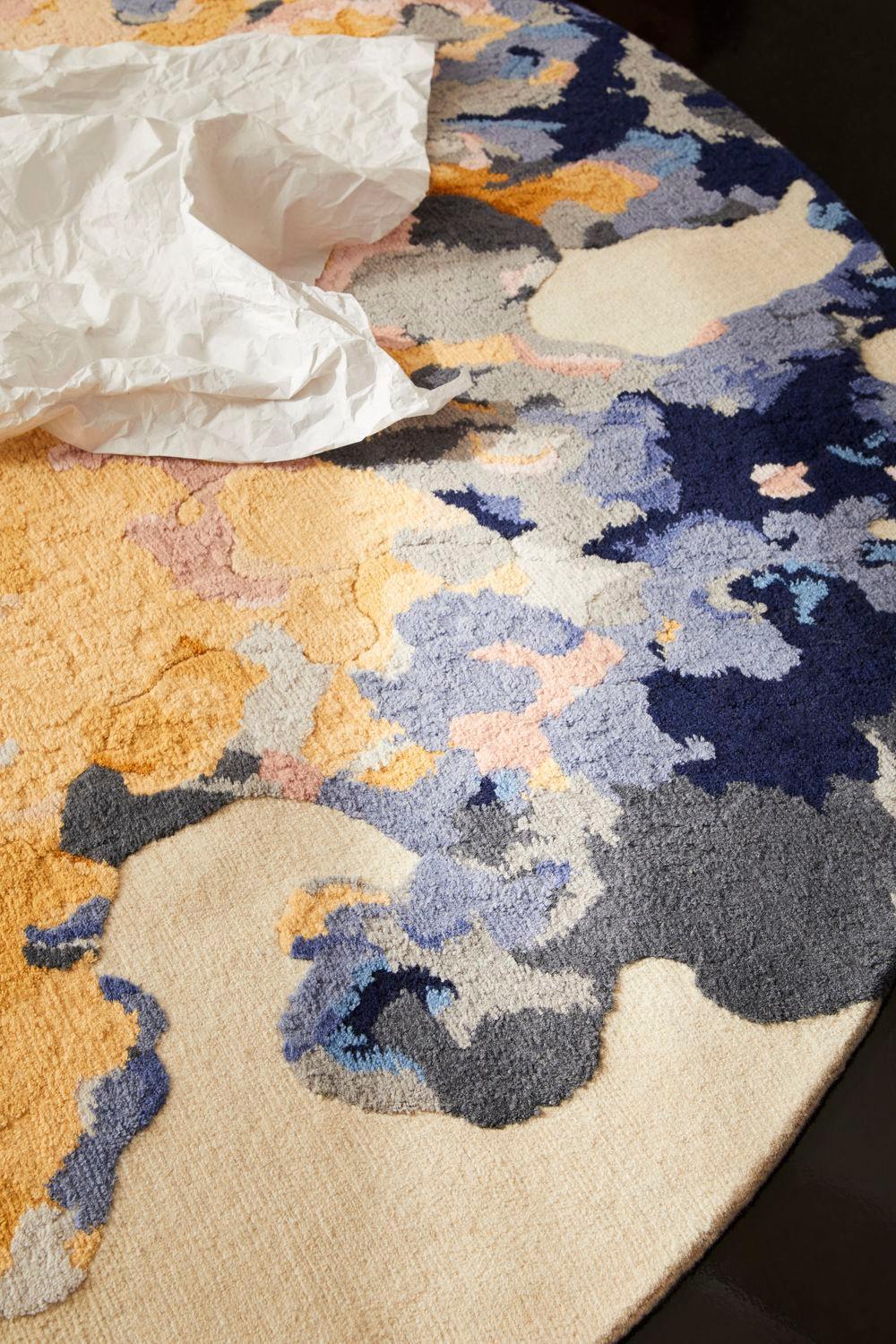 cc-tapis Dagalla'  Formation 3 Rug by Edoardo Piermattei - IN STOCK In New Condition For Sale In Brooklyn, NY