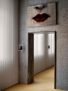 cc-tapis - Fornasetti Collection - BOCCA handmade rug in Wool, Ready to Buy