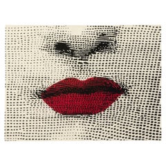 cc-tapis - Fornasetti Collection - BOCCA handmade rug in Wool, Ready to Buy
