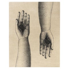 cc-tapis - Fornasetti Collection - MANI handmade rug in Wool