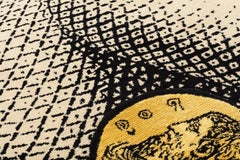 cc-tapis - Fornasetti Collection - MANO CON MONETA handmade rug in Wool and silk