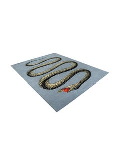 cc-tapis - Fornasetti Collection - PECCATO ORIGINALE handmade rug in Ice Finish