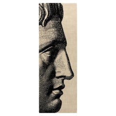 cc-tapis - Fornasetti Collection - PROFILO handmade rug in Wool