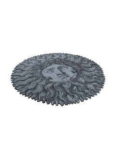 cc-tapis -Fornasetti Collection- RE SOLE handmade rug in Ice Finish