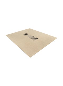 cc-tapis - Fornasetti Collection - SERRATURA handmade rug in White Finish